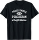 Proud Owner of a Percheron Draft Horse T-Shirt - T-Shirt | Black