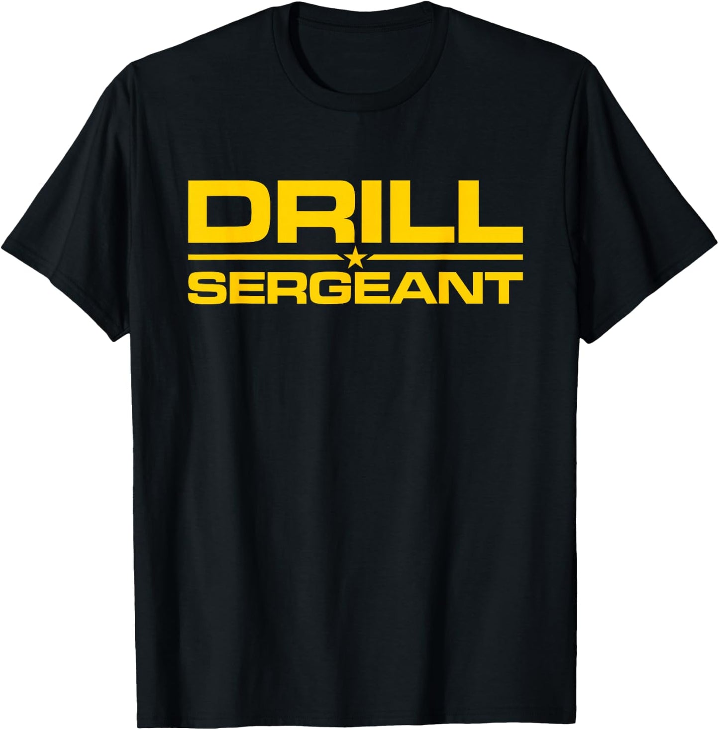 Sergeant Drill Bit Military Army Forces T-Shirt - T-Shirt | Black