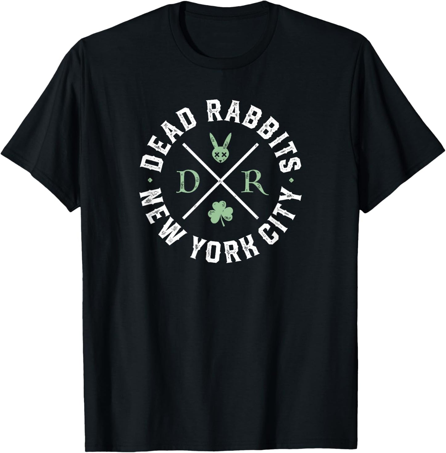 Dead Rabbits - New York City Irish American Vintage NYC T-Shirt - T-Shirt | Black