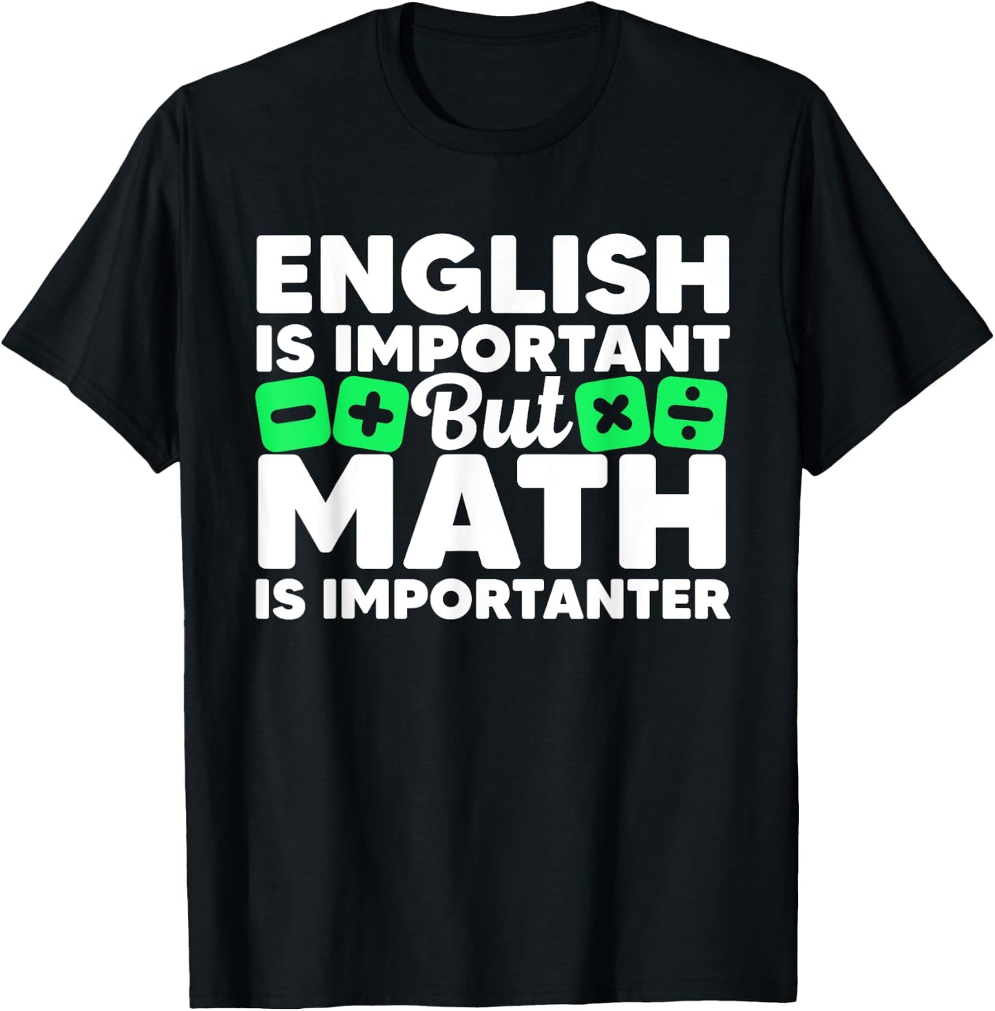 Funny Math Art Women Student Pun Mathematics Lovers T-Shirt - T-Shirt | Black