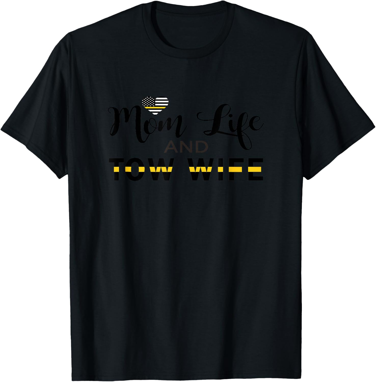 Tow wife shirt T-Shirt - T-Shirt | Black