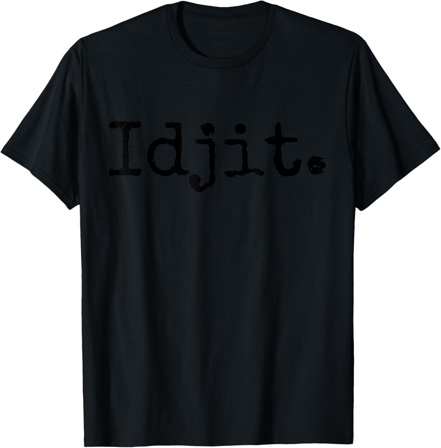Idjit Supernatural Shirt T-Shirt - T-Shirt | Black