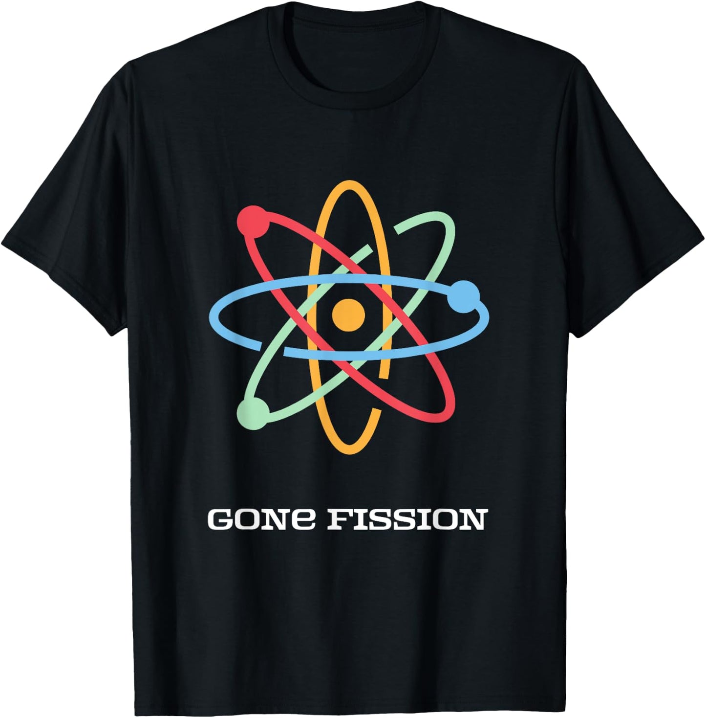 Gone Fission Nuclear Novelty T-Shirt - T-Shirt | Black