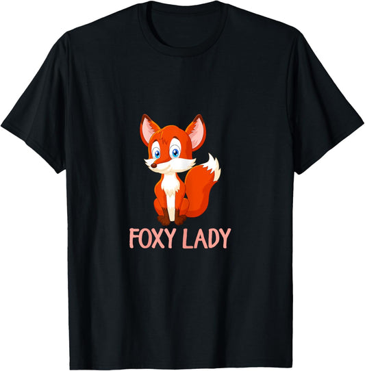 Foxy Lady T-Shirt - T-Shirt | Black