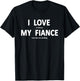 I Love it When My Fiance Lets Me Go Golfing Funny T-Shirt - T-Shirt | Black