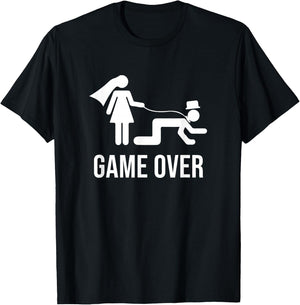Sarcastic Bachelor Party Groom Groomsmen Bride Wedding T-Shirt - T-Shirt | Black