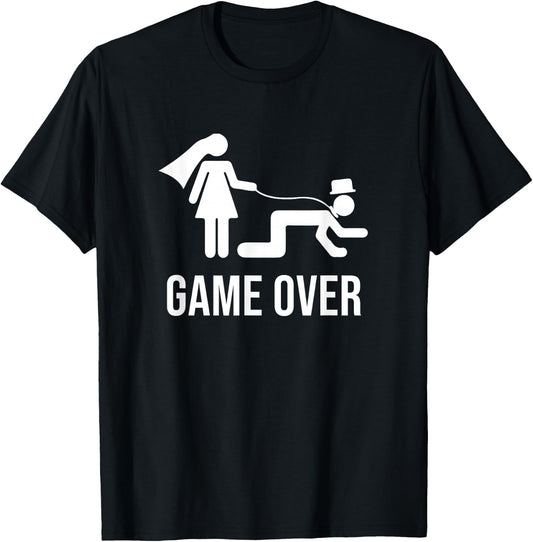 Sarcastic Bachelor Party Groom Groomsmen Bride Wedding T-Shirt - T-Shirt | Black