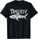 Jawsome Shark Co Daddy Shark T Shirt - Funny Family Matching Gift Fathers Day, Summer, Diving, Beach - Black, Small T-Shirt - T-Shirt | Black