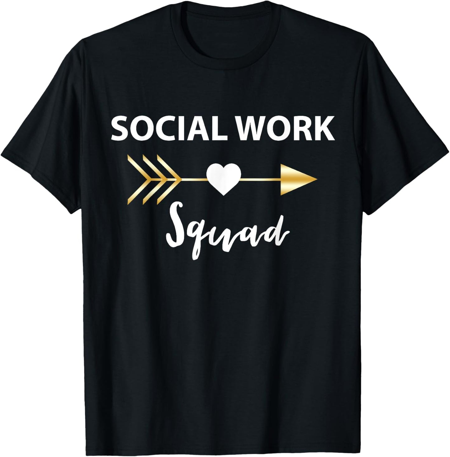 Social Work Squad T Shirt T-Shirt - T-Shirt | Black