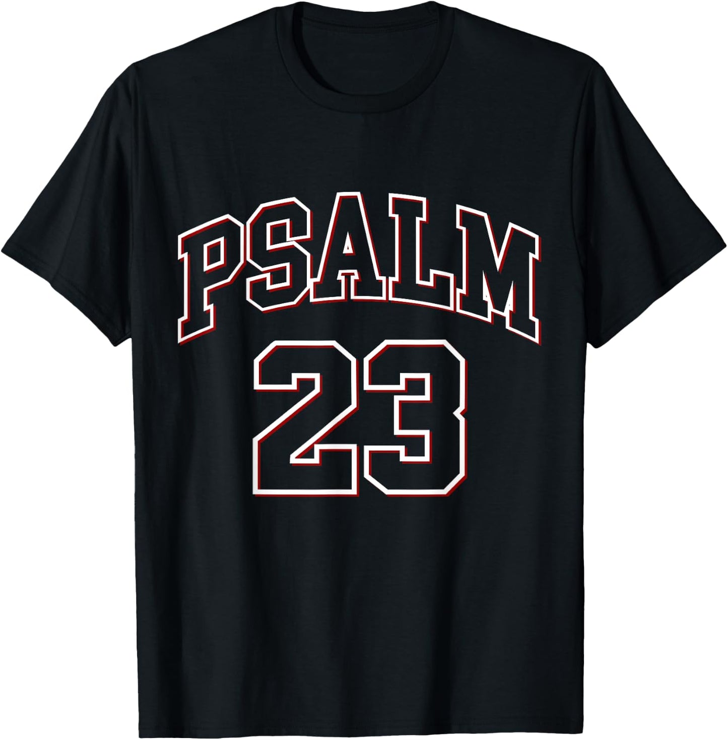 Psalm 23 shirt, Retro Sneakerhead, Christian Bible, Jesus T-Shirt - T-Shirt | Black