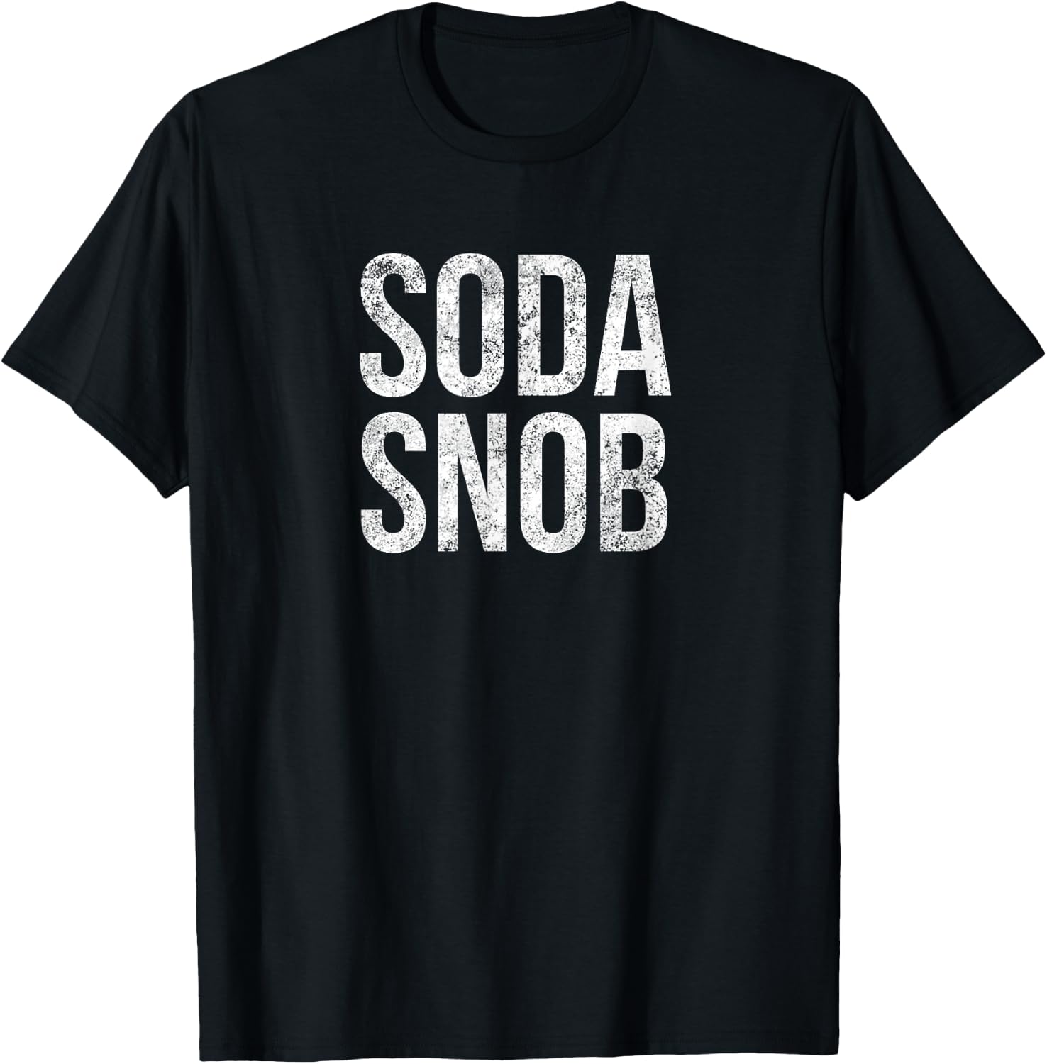 Soda Snob Foam Cup Extra Ice Dirty Mixers T-Shirt - T-Shirt | Black
