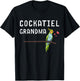 Cockatiel Grandma Bird Whisperer Cockatoo Birdwatching T-Shirt - T-Shirt | Black