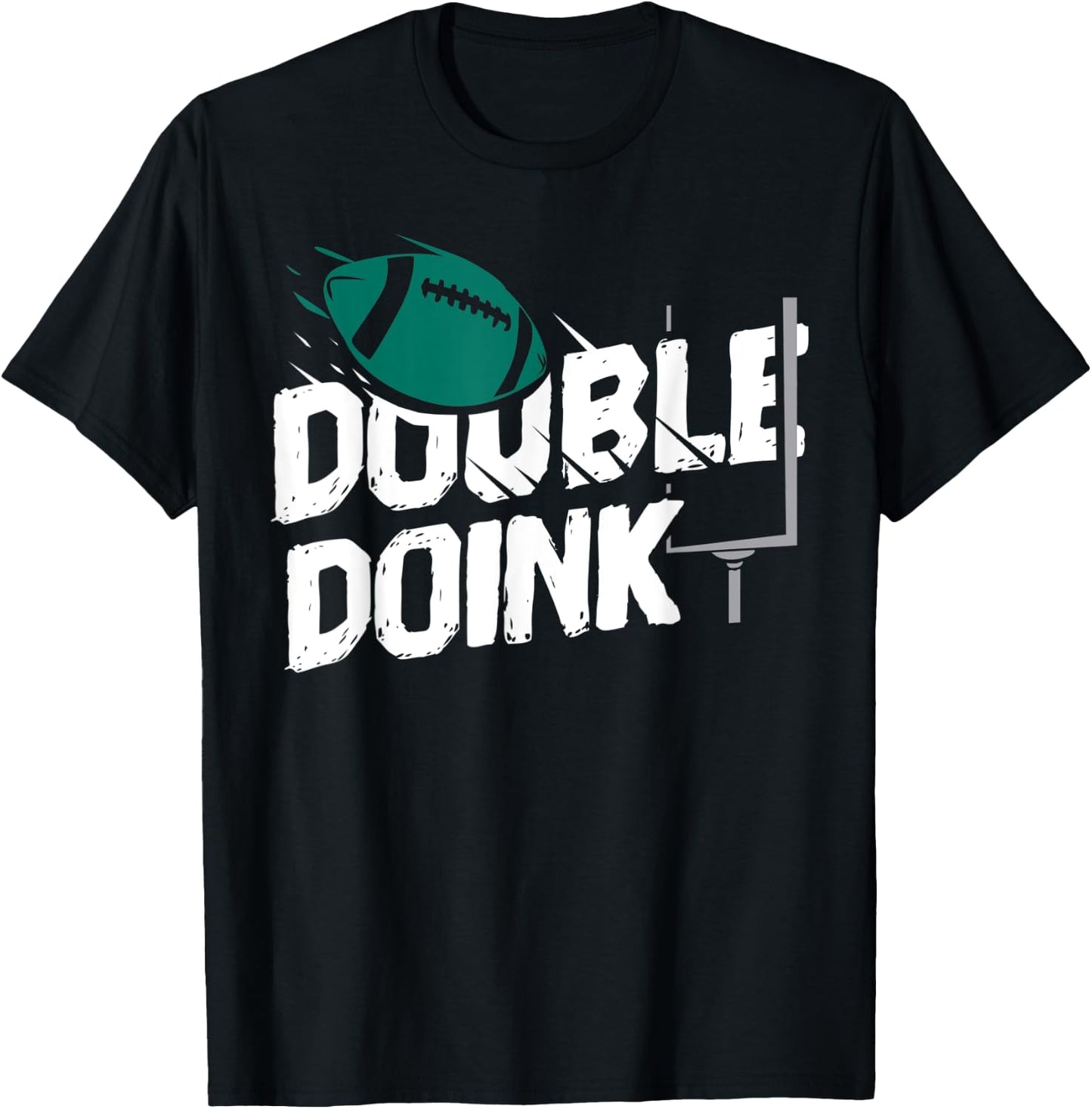 Double Doink T Shirt Doink Doink Shirt Football Fan Gifts T-Shirt - T-Shirt | Black