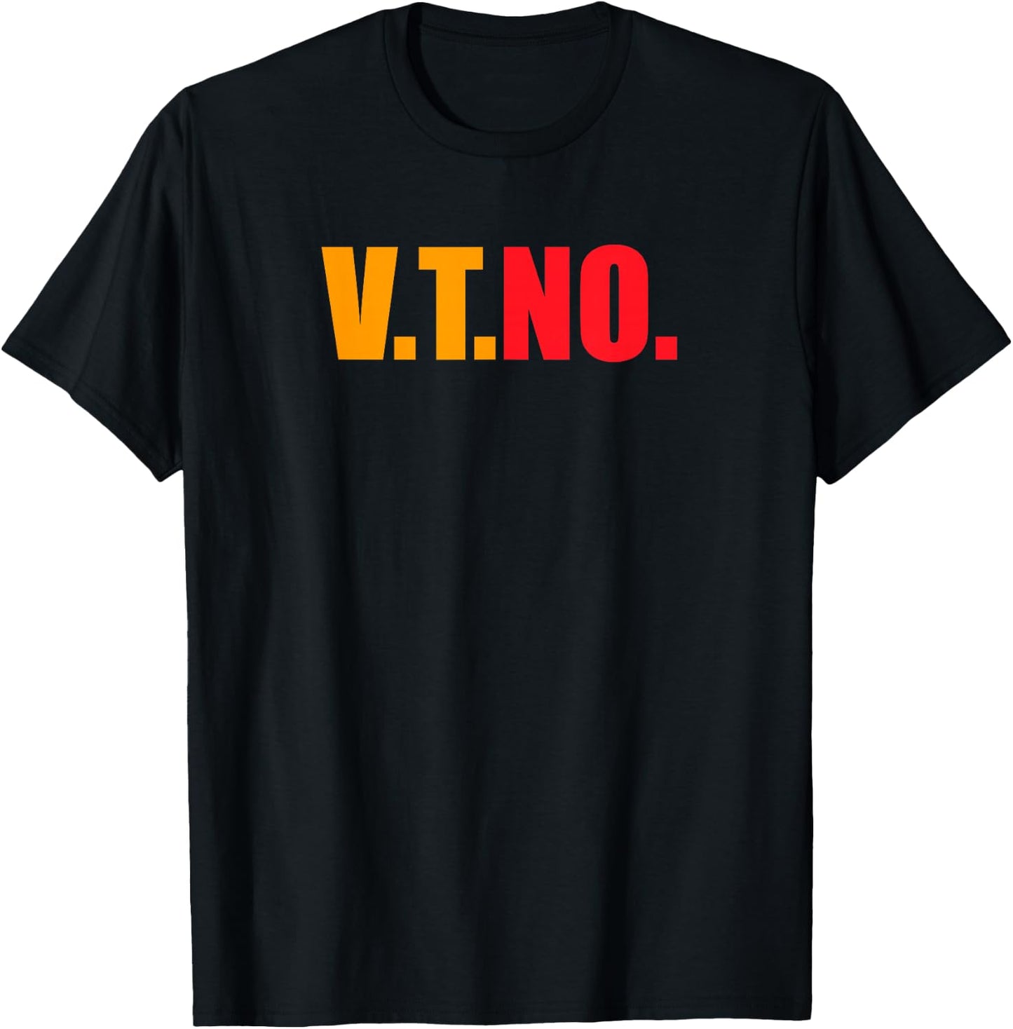 VT No for Amazing Associates V T NO T-Shirt - T-Shirt | Black