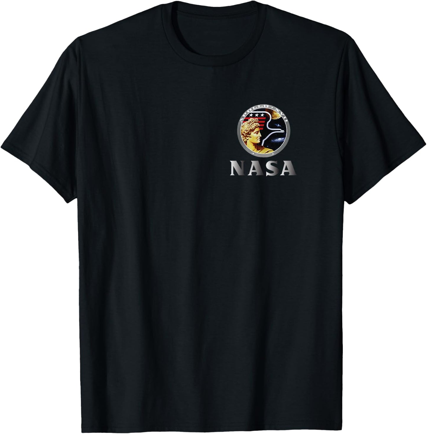 NASA Apollo 17 T-Shirt - T-Shirt | Black