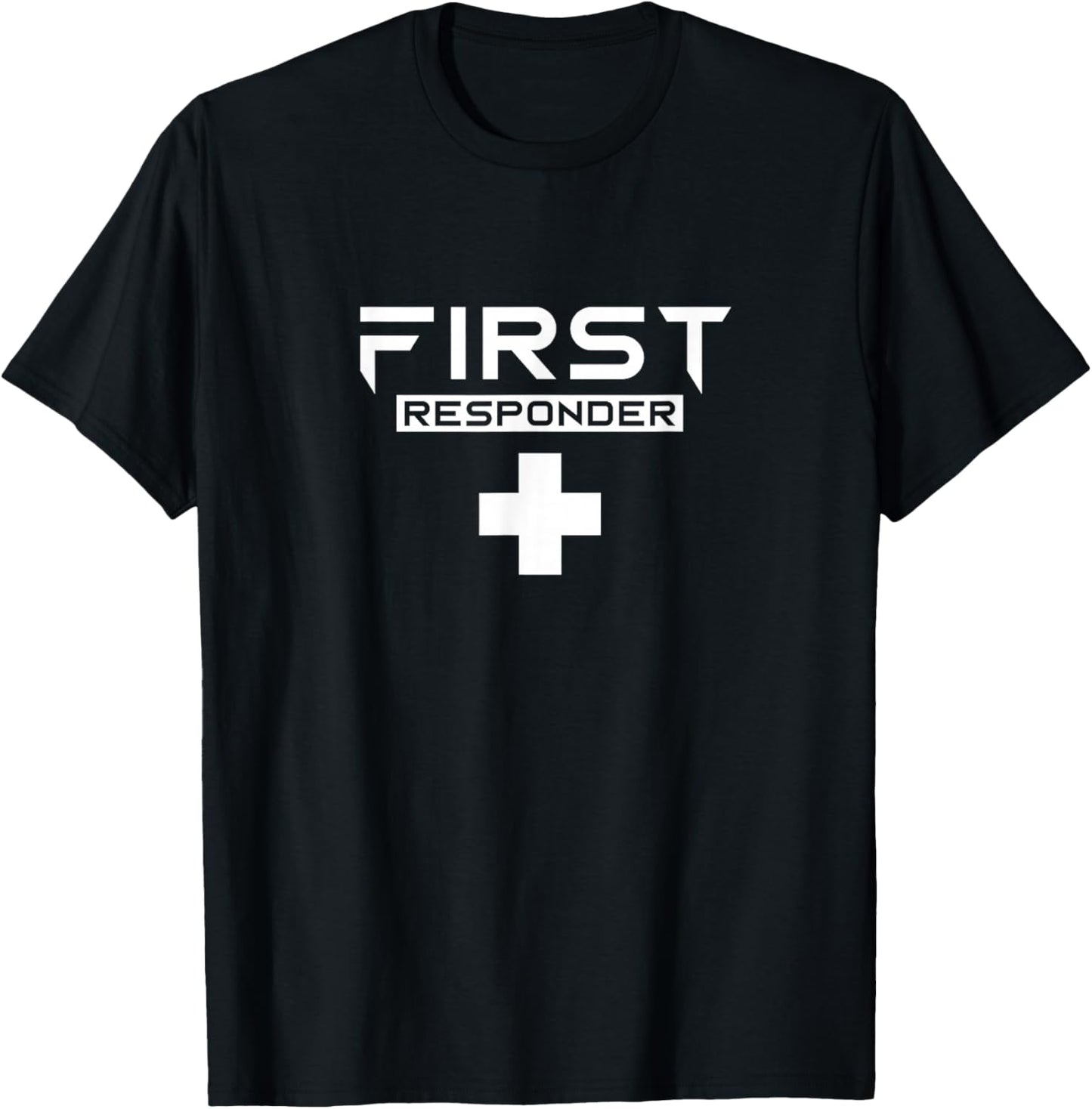 First responder EMT Paramedic Emergency Aid Helper T-Shirt - T-Shirt | Black