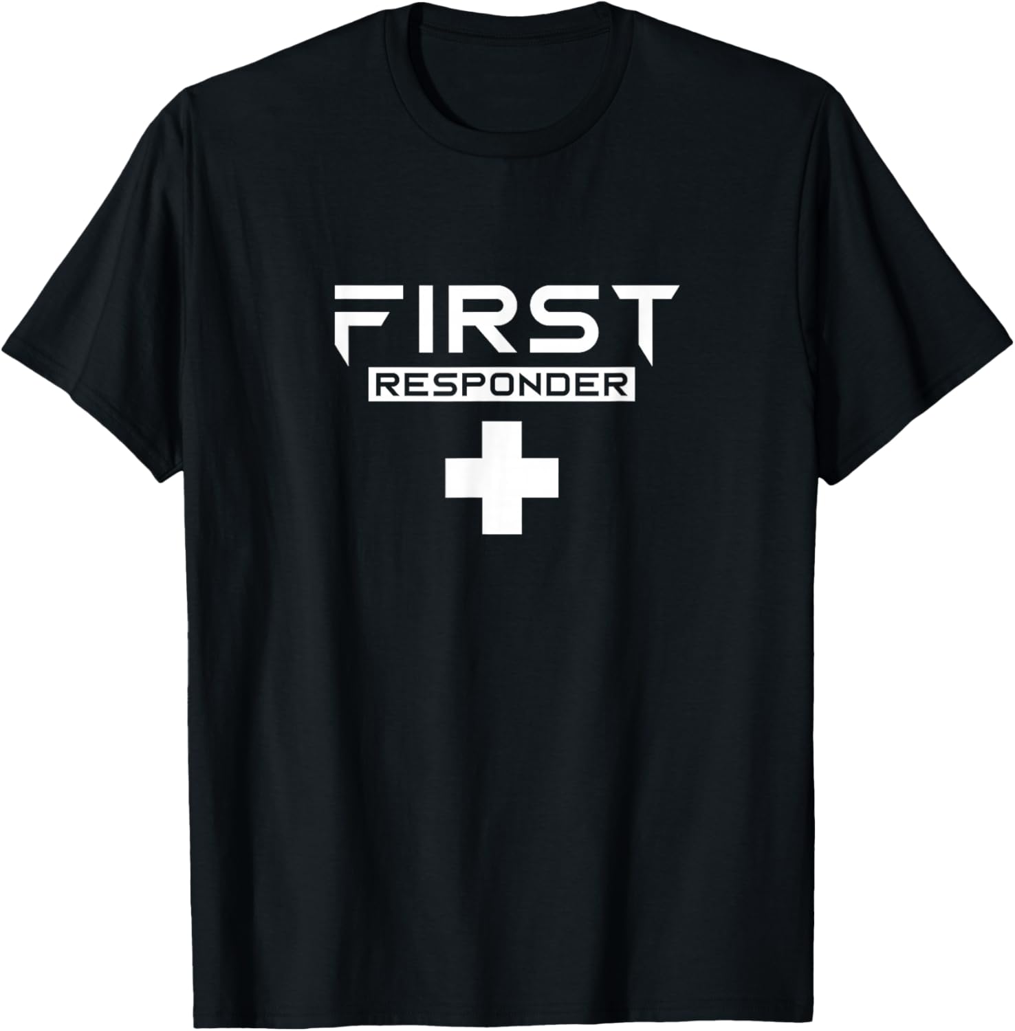 First responder EMT Paramedic Emergency Aid Helper T-Shirt - T-Shirt | Black