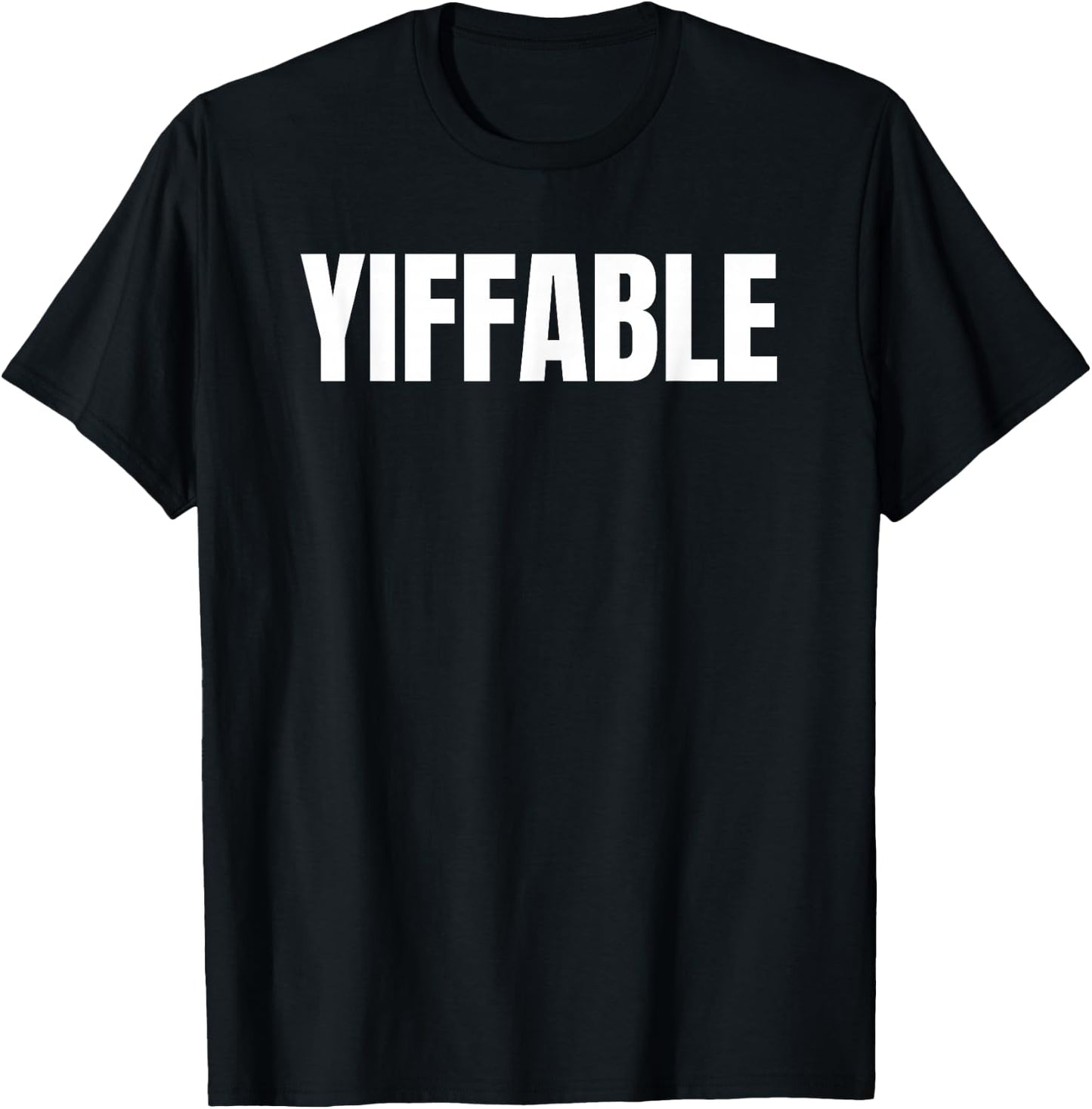 Yiffable Shirt | Funny Furry Cosplay Costume T-Shirt - T-Shirt | Black