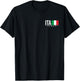 Italy Flag Italian Tricolore Sports Games Athletic Jersey T-Shirt - T-Shirt | Black