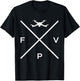 Drone Racing Quadcopter FPV Drone T-Shirt - T-Shirt | Black
