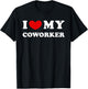 I Love My Coworker T-Shirt - T-Shirt | Black