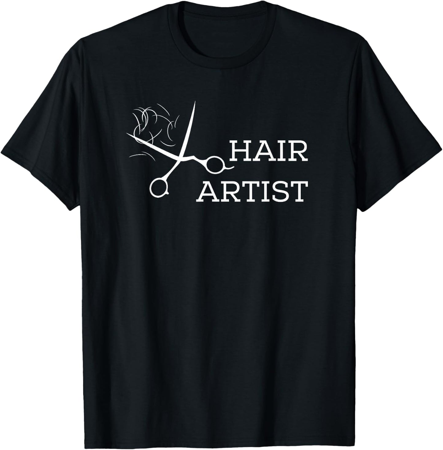 Hair Artist Shears T-Shirt - T-Shirt | Black