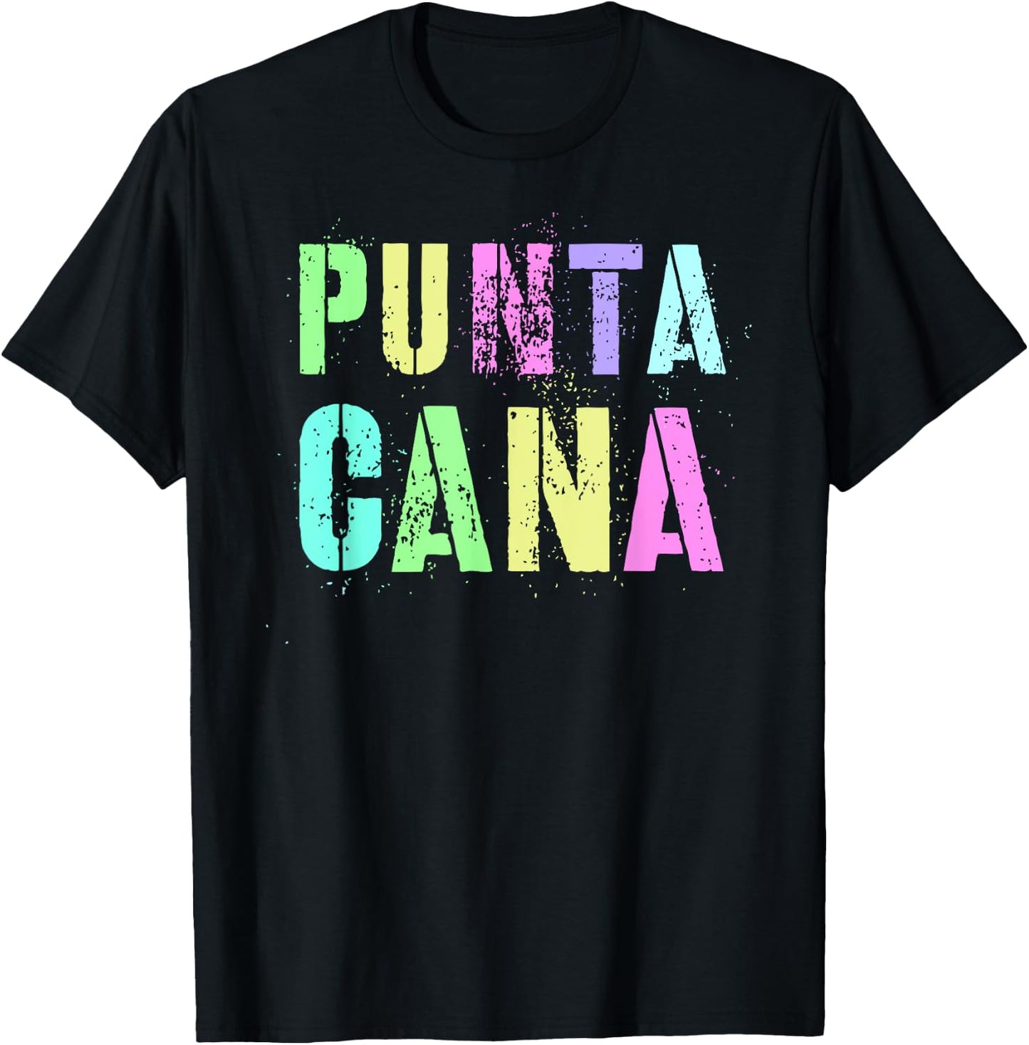 Rockin' PUNTA CANA Family Vacation Swim Trip Summer Pool Men Women Kids T-Shirt - T-Shirt | Black