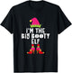 I'm The Big Booty Elf Matching Christmas Elf Shirt T-Shirt - T-Shirt | Black