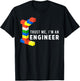 Funny Building Blocks Master Builder Engineer Construction T-Shirt - T-Shirt | Black