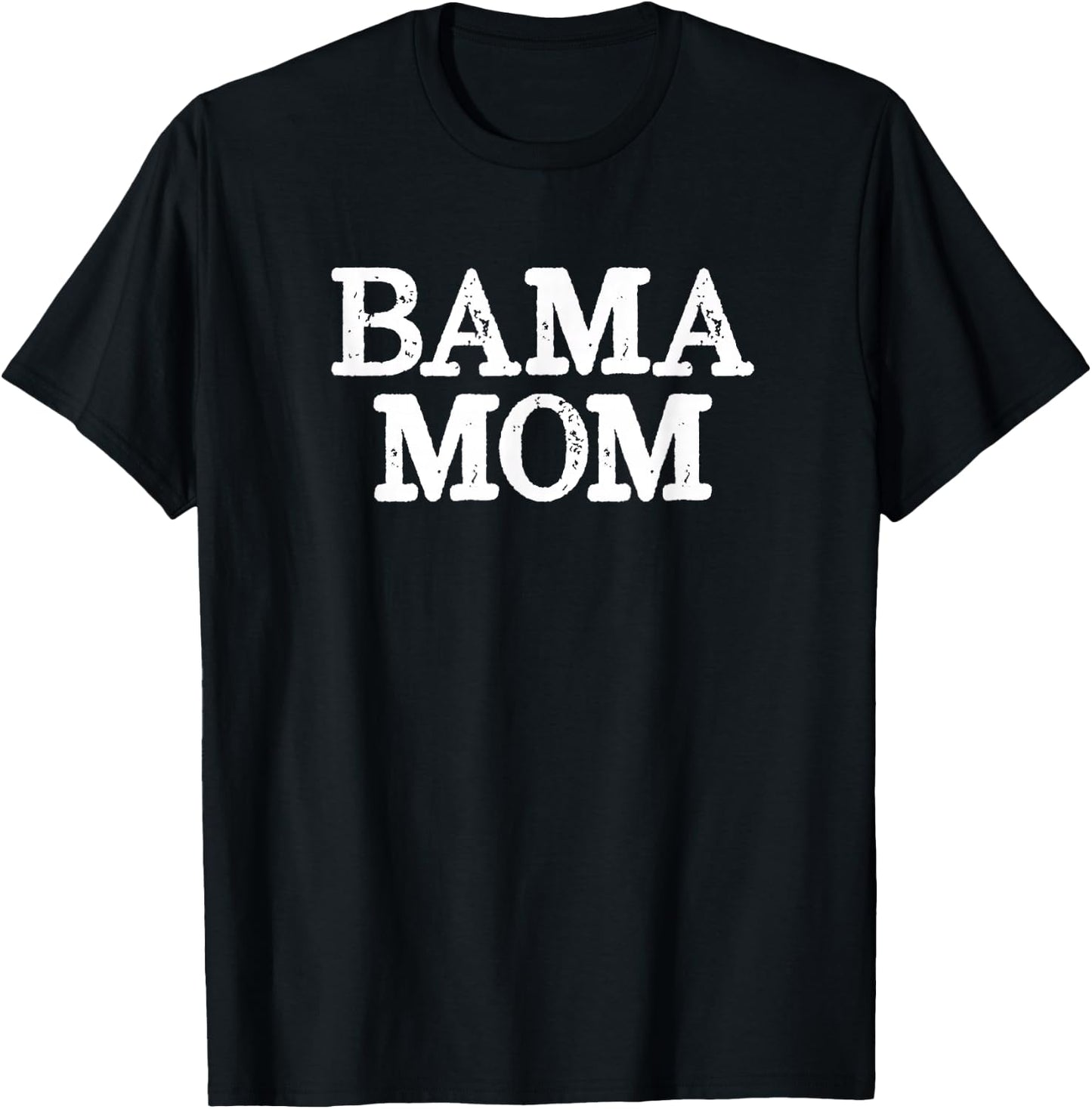 Bama Mom Alabama Mother T-Shirt - T-Shirt | Black