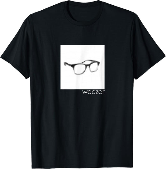 Weezer - Pixel Glasses T-Shirt - T-Shirt | Black