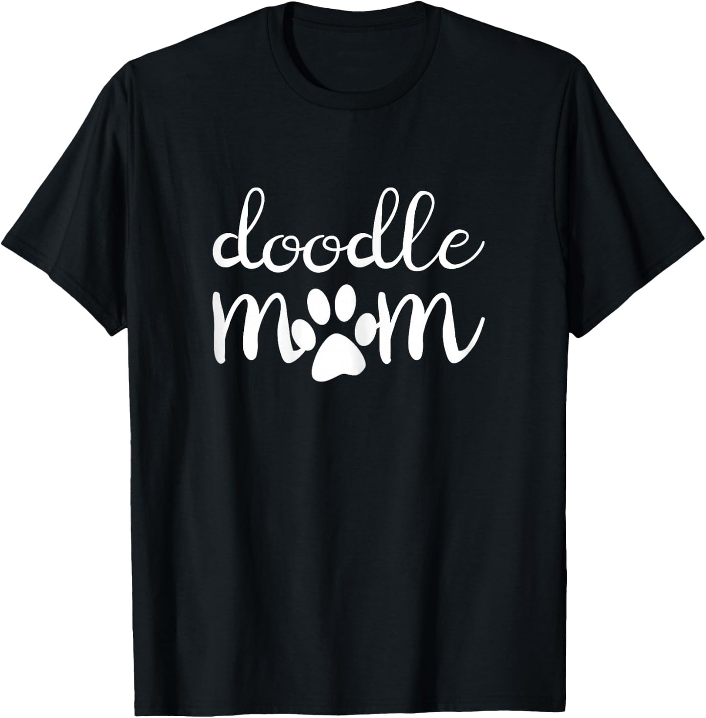 Doodle Mom Goldendoodle Dog Funny T-Shirt - T-Shirt | Black