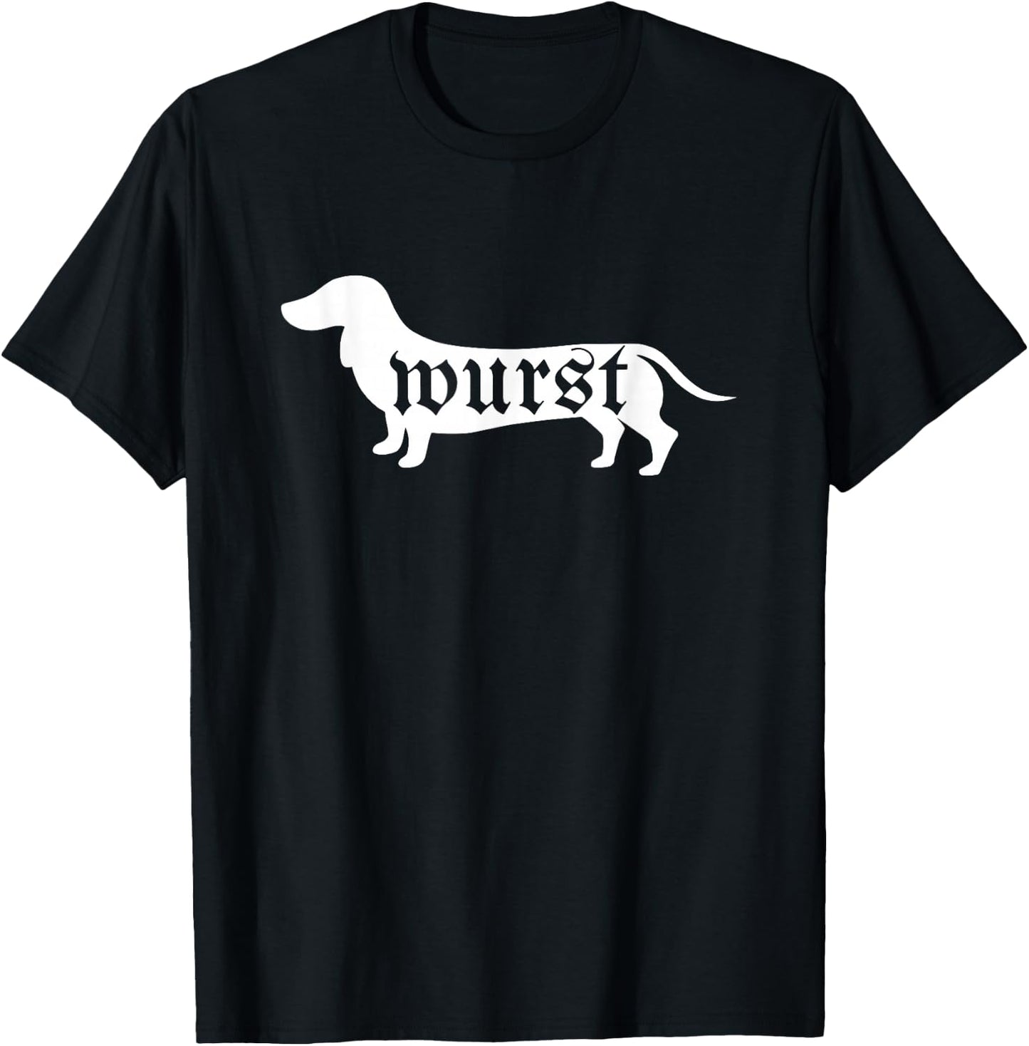 Dachshund Wurst Funny Oktoberfest Costume Wiener Lovers T-Shirt - T-Shirt | Black