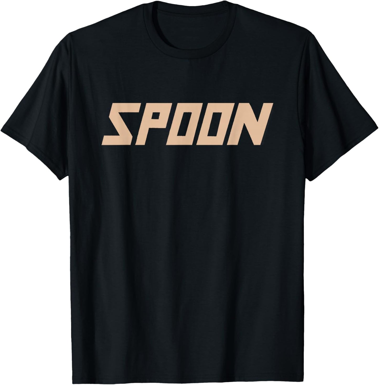 Spoon Logo T-Shirt - T-Shirt | Black