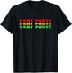 I Eat Paste Funny Retro Stupid T-Shirt - T-Shirt | Black