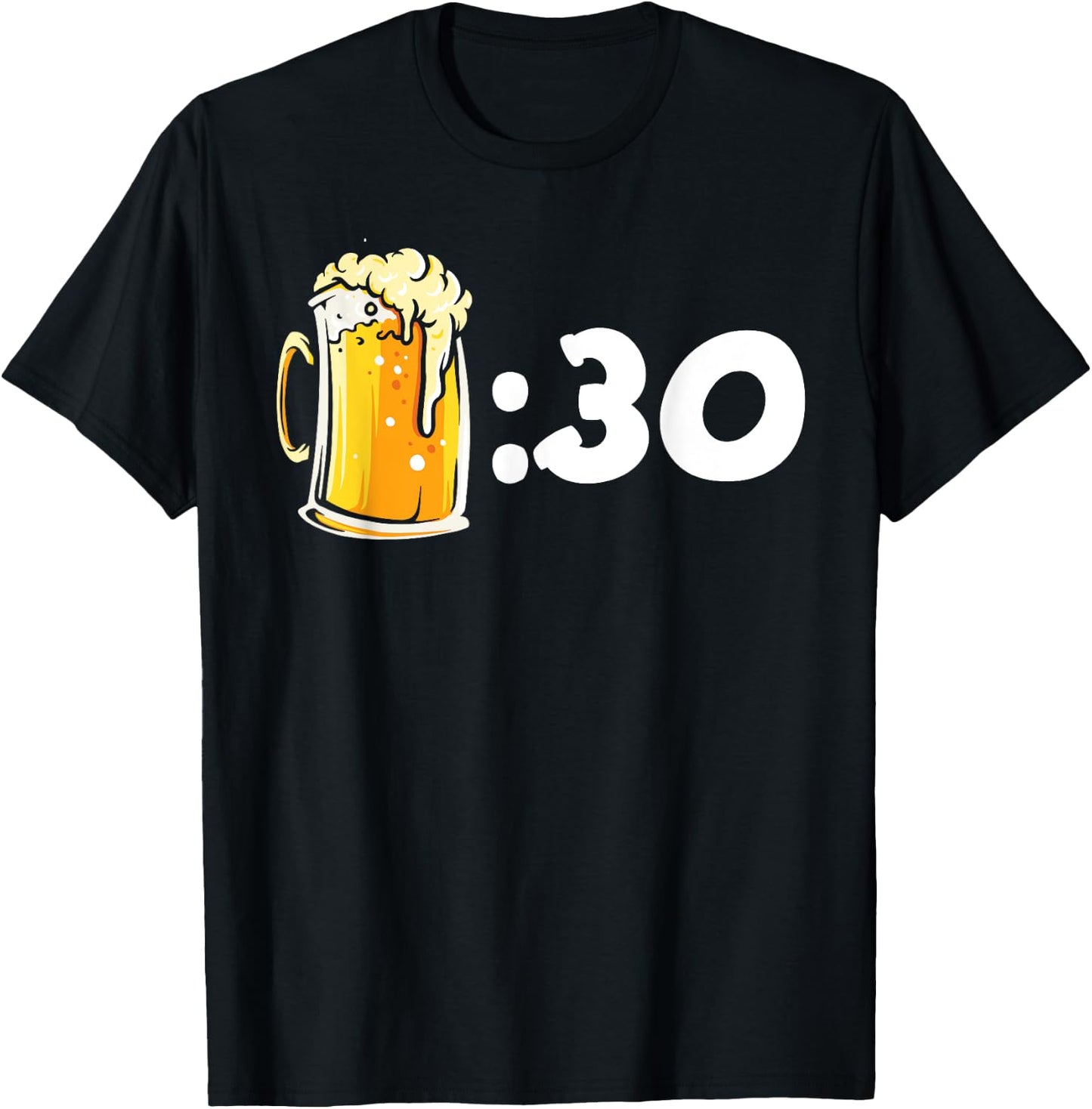 Beer Shared By 30 Beer Drinkers T-Shirt - T-Shirt | Black