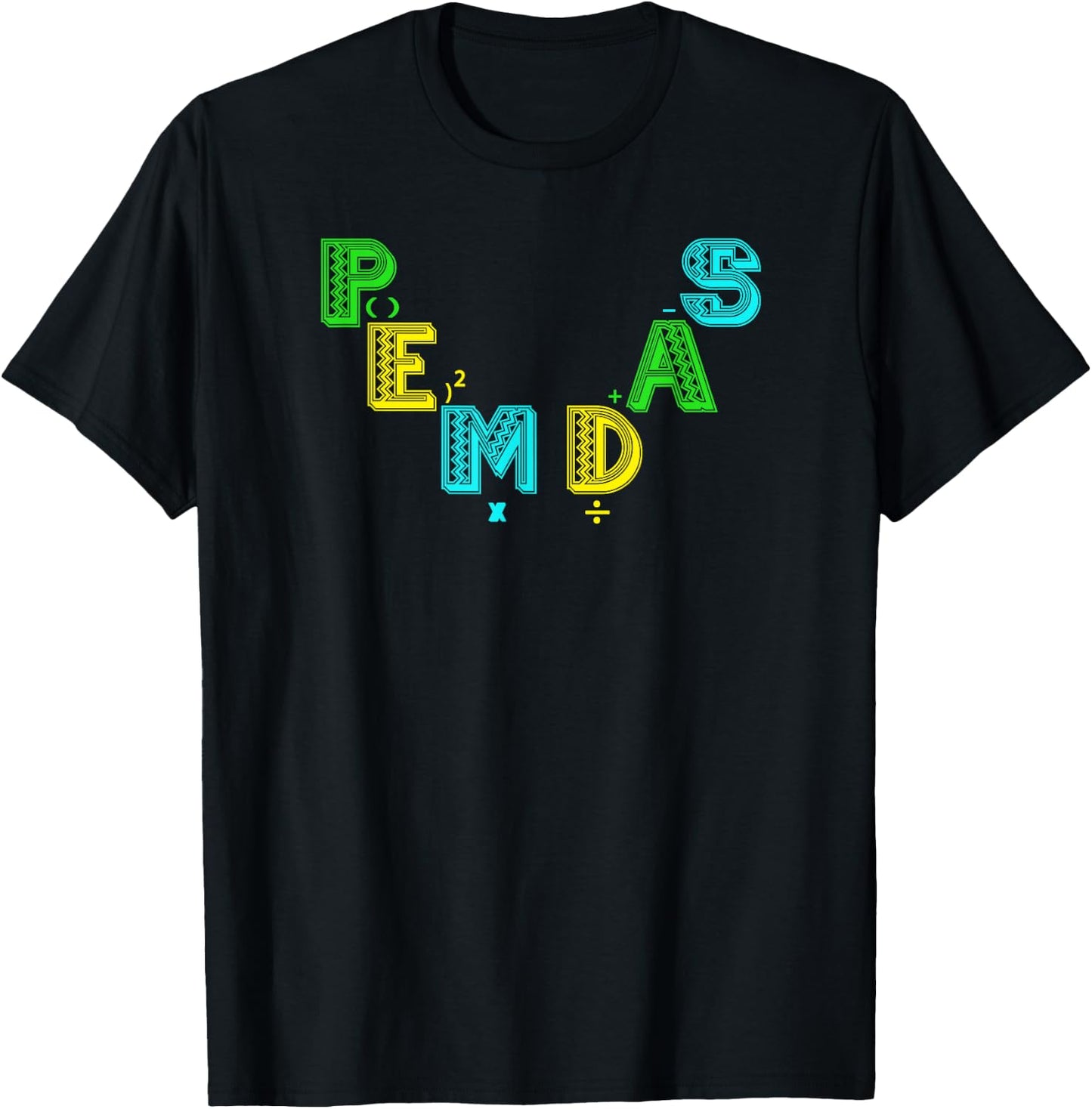 PEMDAS order of operation in math T-Shirt - T-Shirt | Black