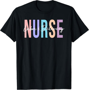 Labor and Delivery Nurse T-Shirt - T-Shirt | Black