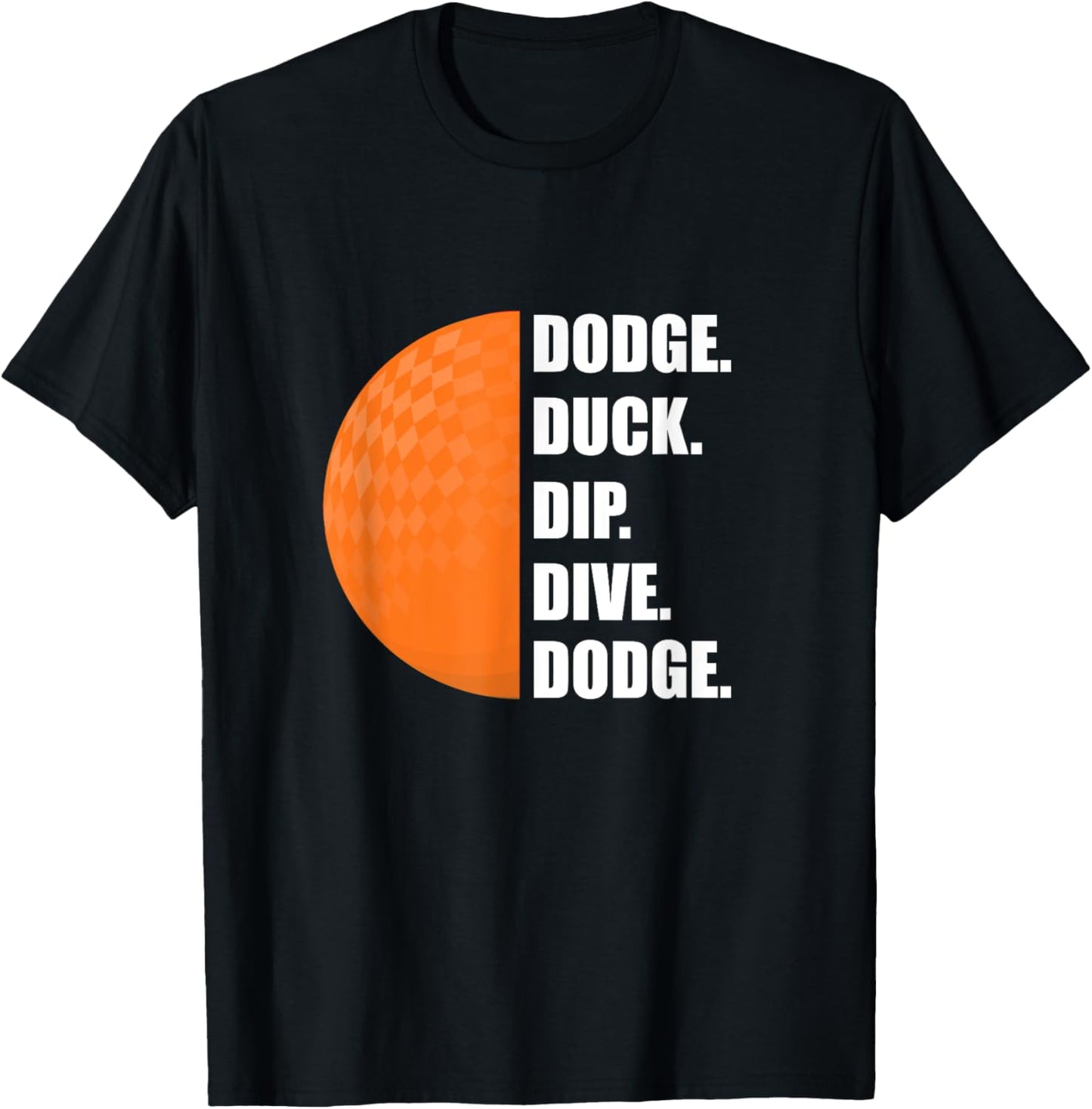 Dodge Duck Dip Dive Dodge T-Shirt - T-Shirt | Black