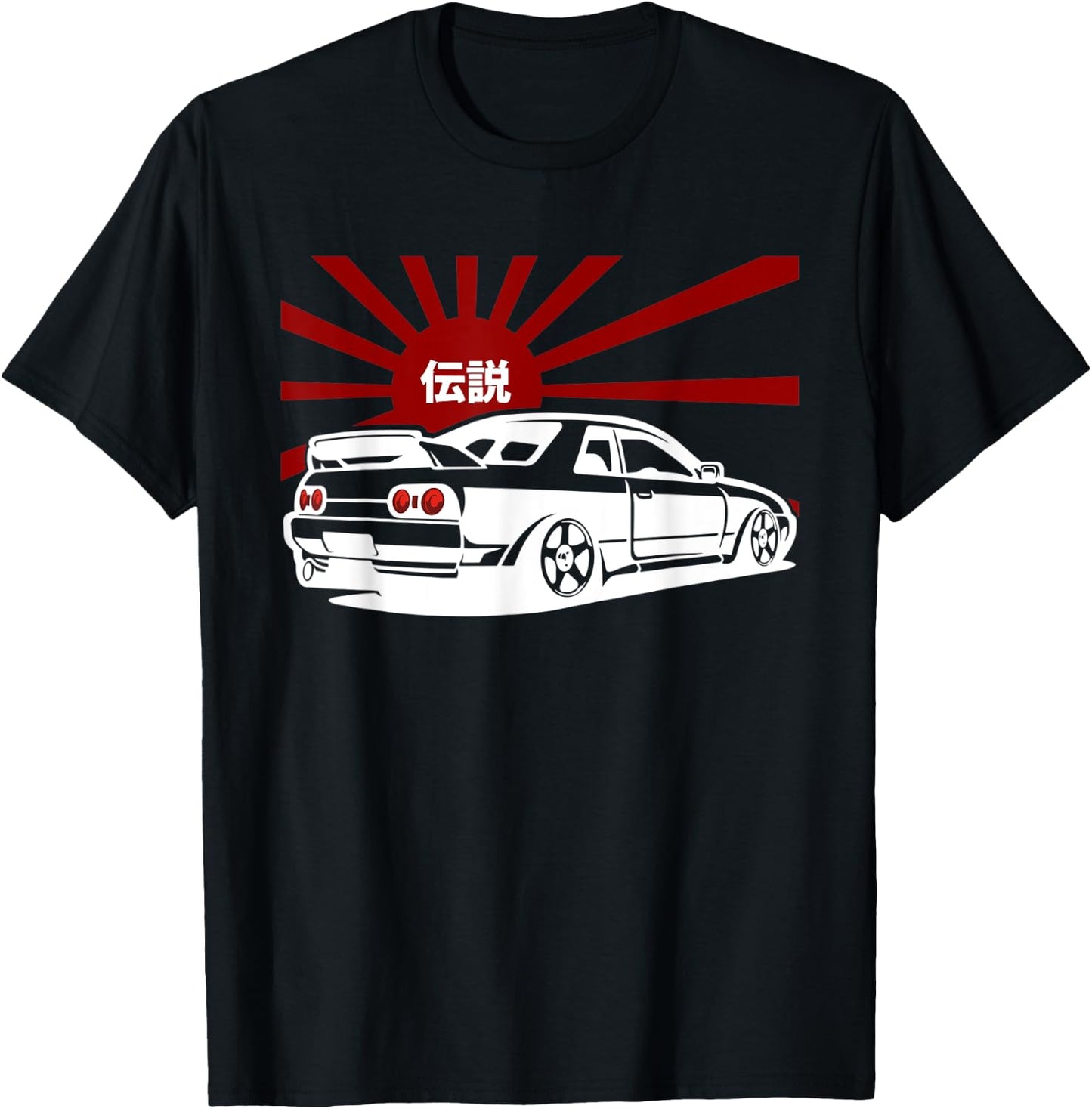 JDM Japan Motorsport tuning car 90s T-Shirt - T-Shirt | Black