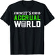 Cute Accountant Apparel It's Accrual World Accounting Public Accountant Taxes - Black, -Adults, Small, Short Sleeve, Classic Fit, Humorous Letter Print Design for Accountants T-Shirt - T-Shirt | Black