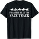 Funny Race Track Horse Racing Gift Men Women Cool Horse Race , Black, Small T-Shirt - T-Shirt | Black