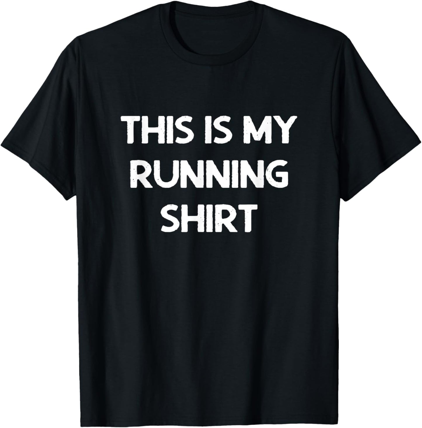 This is my running T-Shirt - T-Shirt | Black