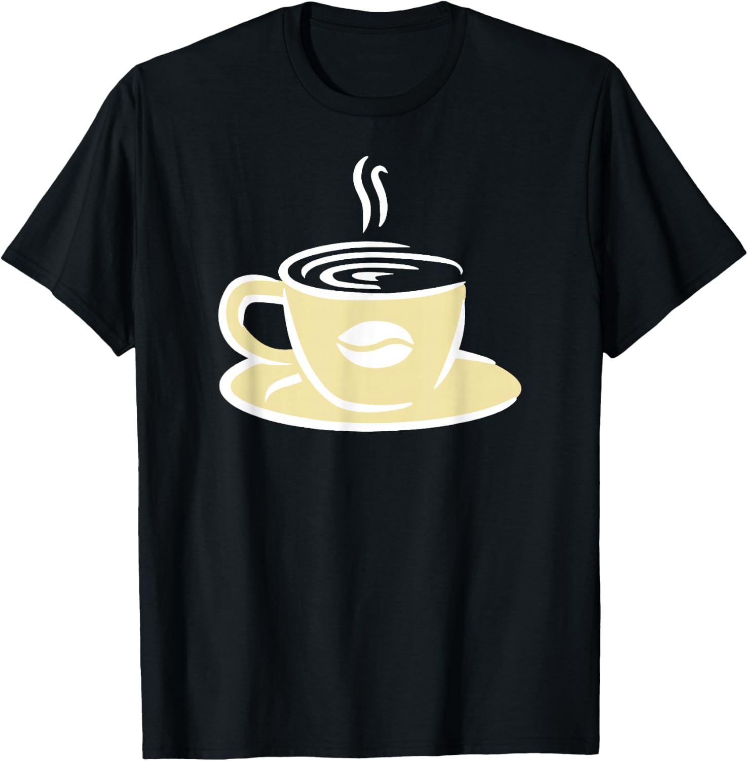 Cup of coffee T-Shirt - T-Shirt | Black