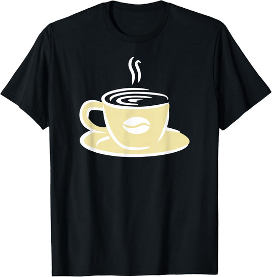 Cup of coffee T-Shirt - T-Shirt | Black