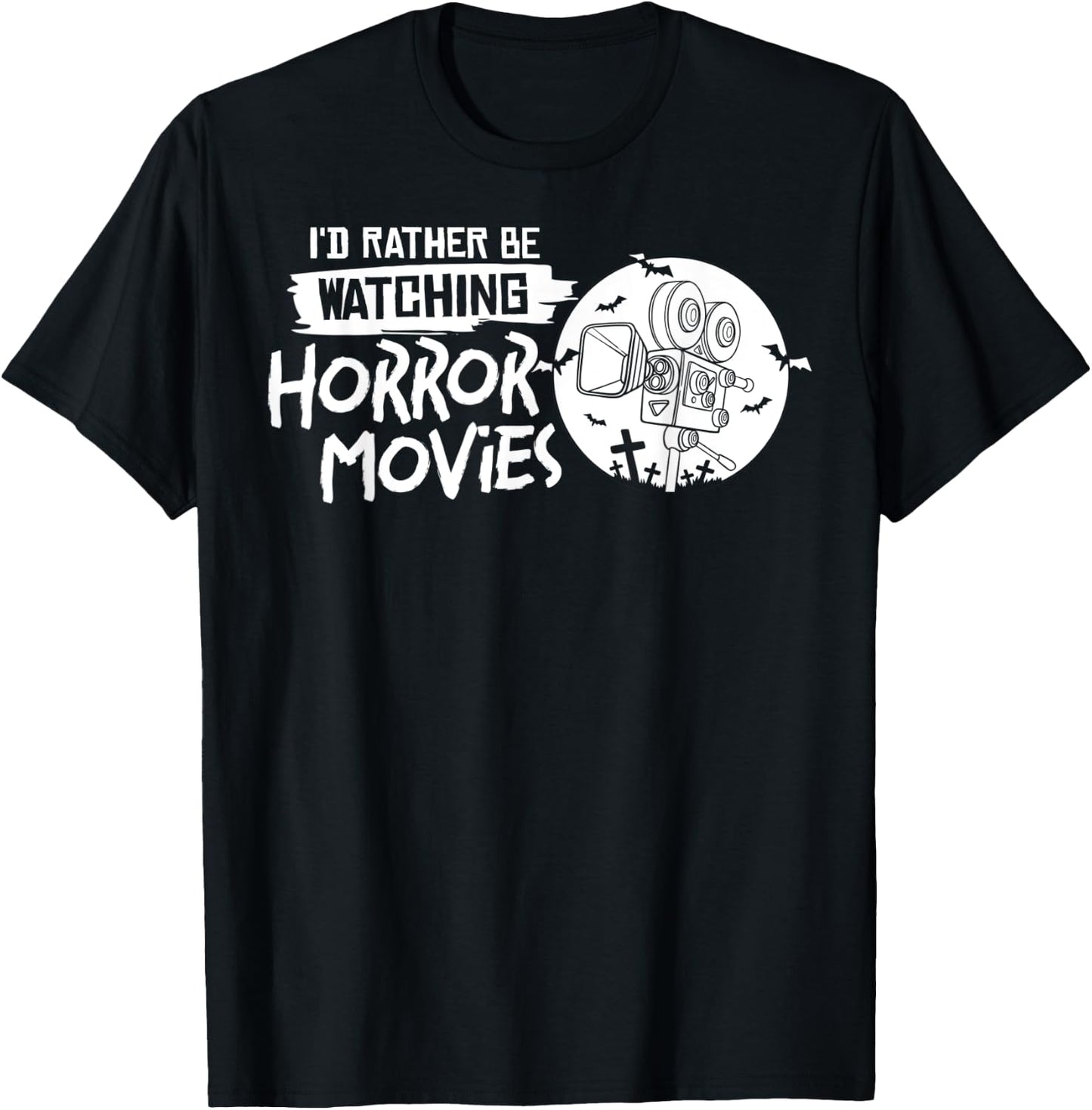 Horror Movie Film Quotes Collection T-Shirt - T-Shirt | Black