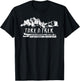 TAKE A TREK SUPERSTITION MOUNTAIN Hiking T-Shirt - T-Shirt | Black