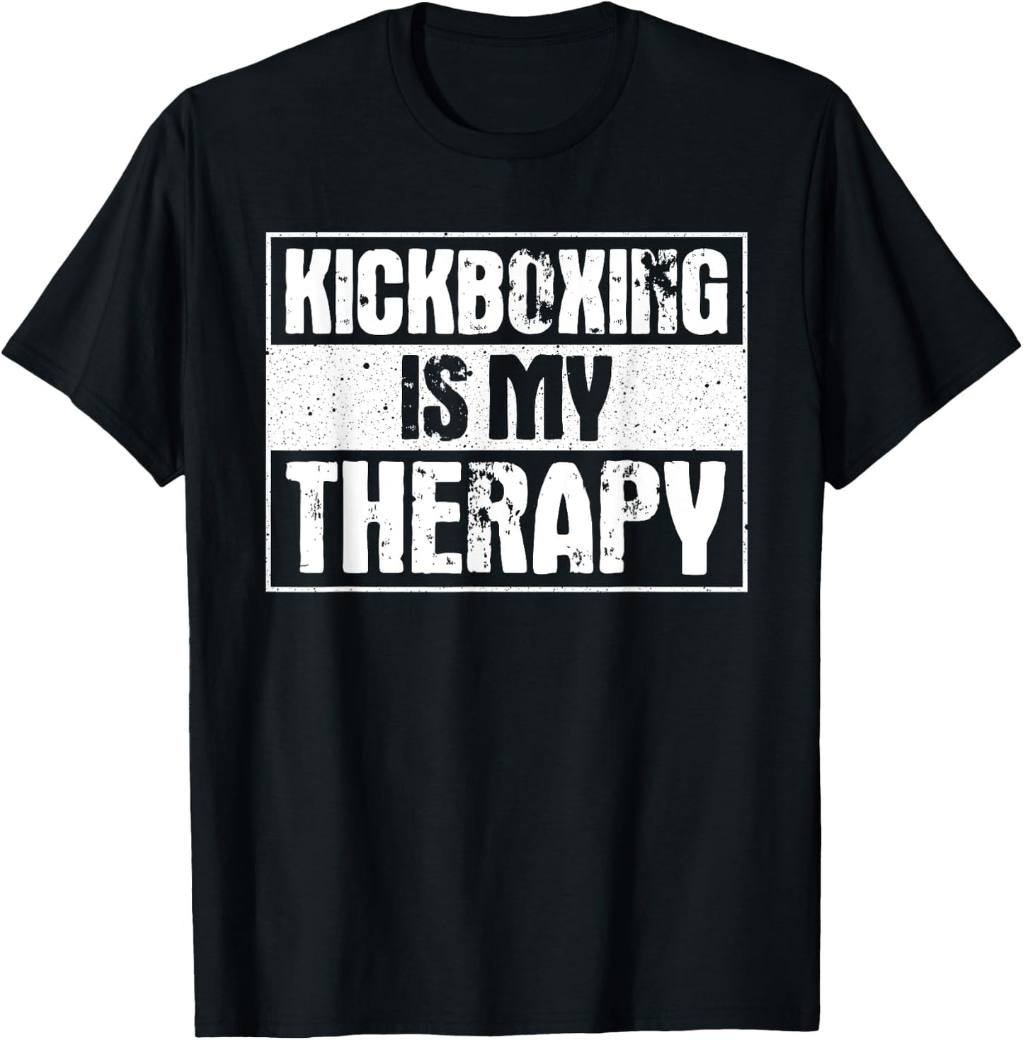 Cool Kickboxing Women Kickboxer Workout Exercise T-Shirt - T-Shirt | Black