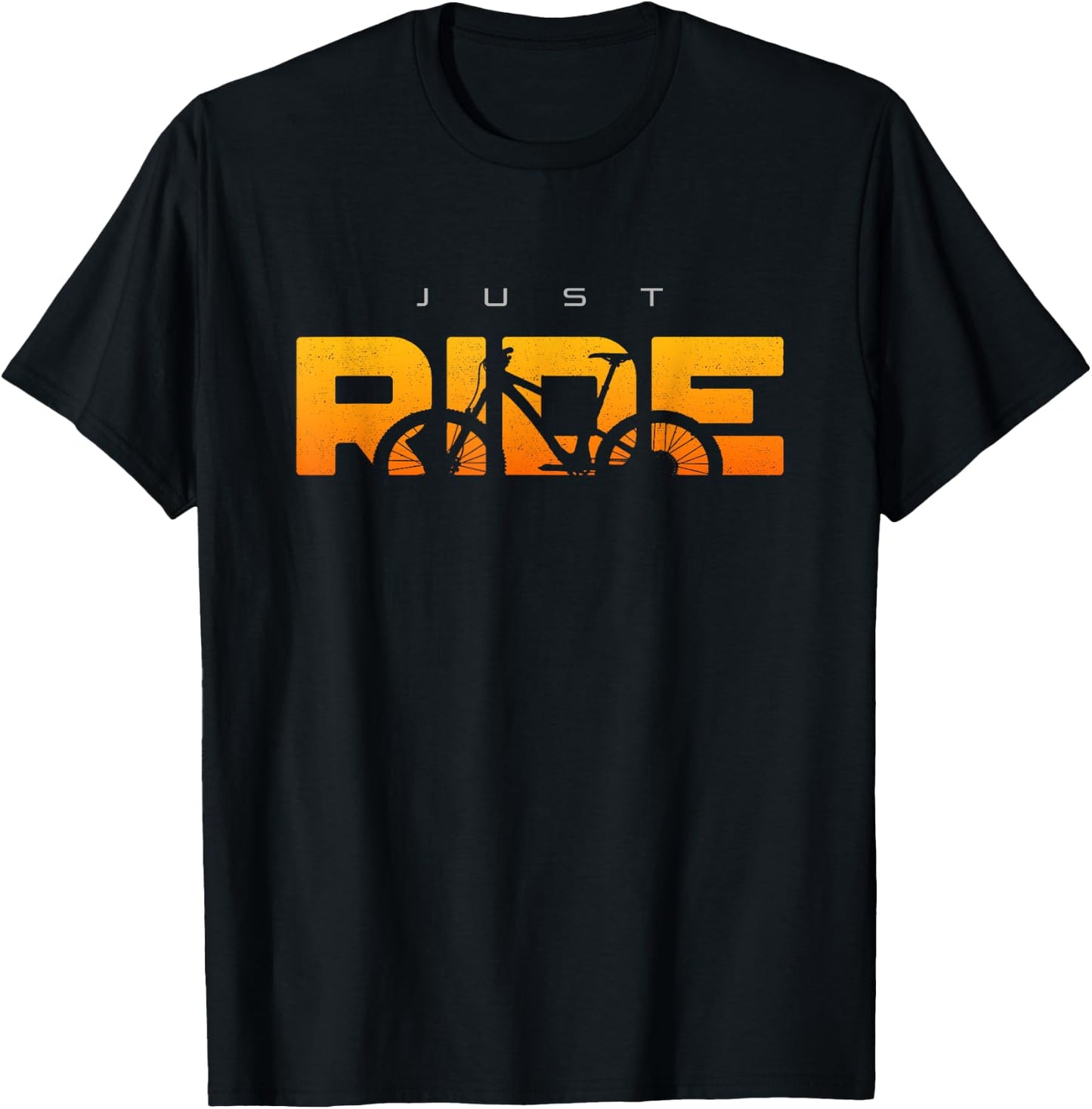 MTB Mountain Bike Apparel - MTB Mountain Bike T-Shirt - T-Shirt | Black