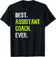 Best ASSISTANT COACH Ever T-Shirt - T-Shirt | Black